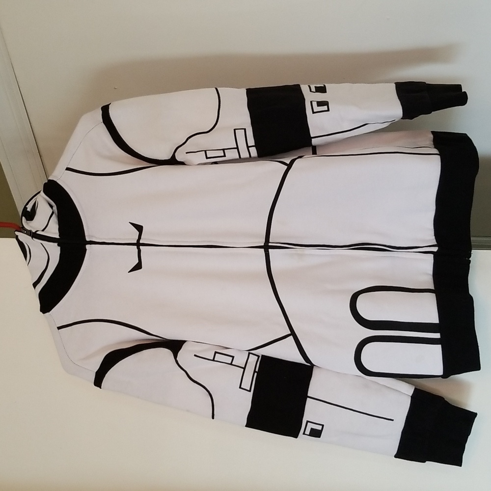 Star Wars Men's Medium Stormtrooper Hooded Sweatshirt